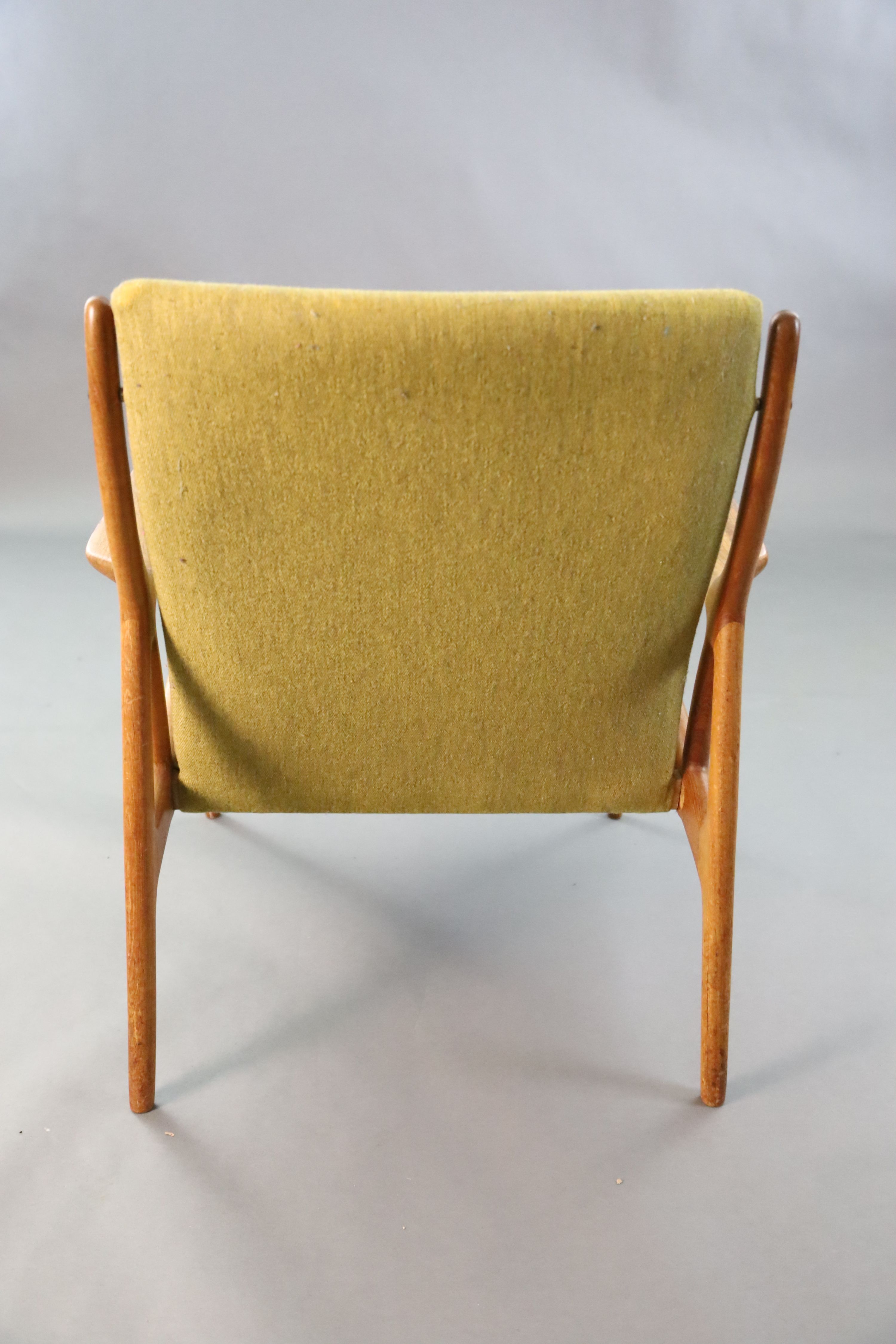 An Andersen & Andersen & Palle Pedersen for Horsnaes teak armchair, c.1963, W.2ft 3in. D.2ft 5in. H.2ft 7in.